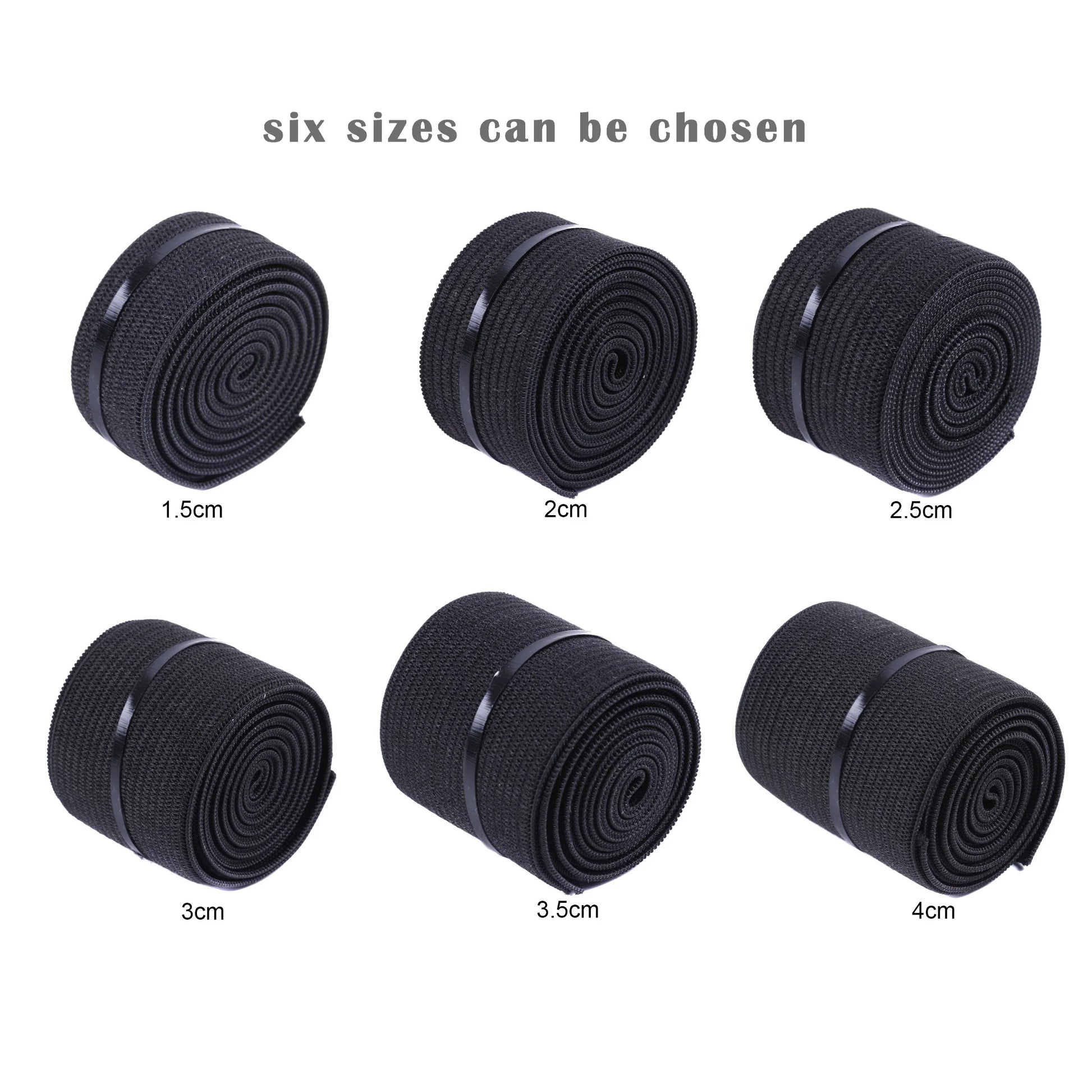 Wig Elastic Band 15 25 35 40Mm Wig Band for Hairnet Adjustable Elastic Band for Wig Cap