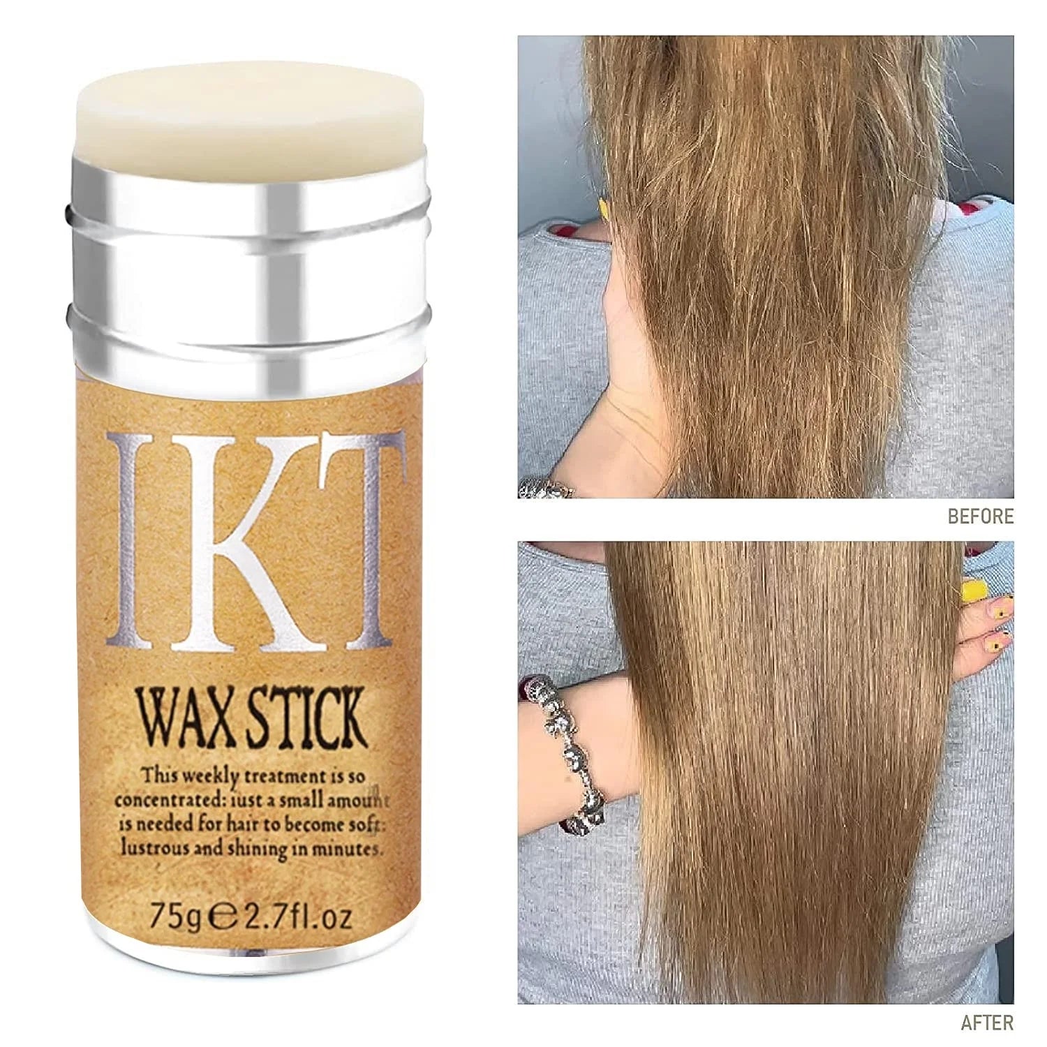 Wig Glue Bold Hold Lace Glue for Wigs Waterproof Lace Wig Glue Adhesive + Hair Wax Stick for Wig Edge Control Gel Stick+Remover